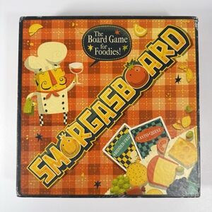 Smorgasboard Game 2013 Guaranteed Irish, Board Game For Foodies, See Description